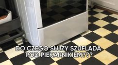 Do czego służy szuflada pod piekarnikiem?