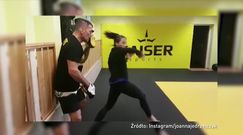 #dziejesiewsporcie: Łokcie z piekła rodem. Tak trenuje Joanna Jędrzejczyk 