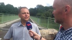 Wójt gminy Trzebiel: kamienie  na moście w Zelz nie mają nic wspólnego z kradzieżami aut