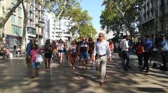 Barcelona oddała hołd ofiarom zamachów