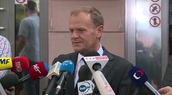 Donald Tusk przesłuchany. "Kaczyński mnie nie przestraszy"