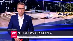 Policjanci eskortowali rodzącą do szpitala 
