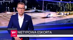 Policjanci eskortowali rodzącą do szpitala 