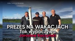 Prezes na wakacjach. Tak wypoczywa Jarosław Kaczyński