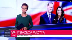 Księżna Kate i książę William w Warszawie