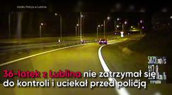 Pościg w Lublinie. Kierowca o mało nie rozjechał policjantów