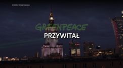 Protest Greenpeace przeciwko Donaldowi Trumpowi