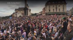 Miesięcznica smoleńska. Obywatele RP rozwiązują kontrmanifestację 