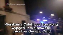 „Wynocha!” Katalończycy przeganiają policjantów