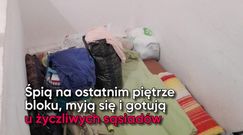 Para z Lublina mieszka na klatce schodowej. Zaufali oszustowi od "chwilówek"