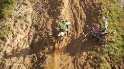 #dziejesiewmoto: pociąg miażdży osobówkę