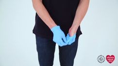 Jak prawidłowo zdjąć rękawiczki jednorazowe? 