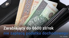 Kwota wolna od podatku wzrośnie do 6,6 tys. zł