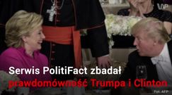 Kłamstwa Trumpa i Clinton