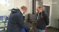 W ciężarówkach wymiana opon na zimowe to nie jest łatwe zadanie