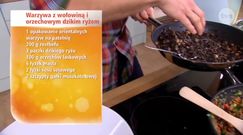 Warzywa z wołowiną o dzikim ryżem