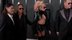 Lady Gaga w skąpej stylizacji na gali Grammy
