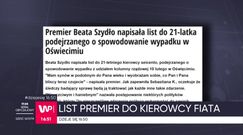 Wypadek Beaty Szydło. Najnowsze ustalenia dziennikarza WP