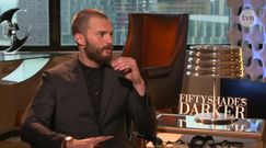 Jamie Dornan o radzeniu sobie ze sławą i scenach seksu w filmie ''Ciemniejsza strona Greya