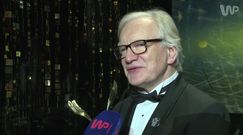 Orły 2017: Andrzej Seweryn o nagrodzie i przebraniu Donalda Trumpa