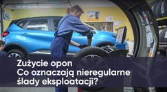 Nierównomierne zużycie opon