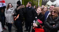 Jessica Chastain na Międzynarodowym Strajku Kobiet. Tak wygląda protest w Warszawie!