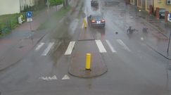 Potrącenie na przejściu dla pieszych w Łukowie