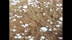 Gradobicie na Mazurach. "Kule wielkości piłeczek do golfa"