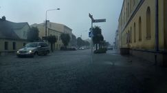 Kórnik pod wodą. Zalene ulice, alert pogodowy