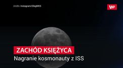 Niezwykły widok z ISS. Księżyc jakby się rozpadał