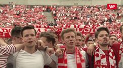 Mundial 2018. Polska - Senegal. Hymn na Stadionie Narodowym w Warszawie