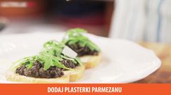 Bruschetta z tapenadą. Mariaż kuchni włoskiej i hiszpańskiej