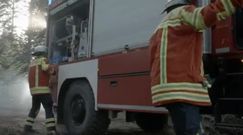 Pożarniczy Unimog U 5023 straży pożarnej w Kirchzarten