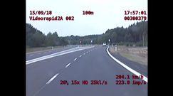 Szczecin. Jechał prawie 200 km/h. Policja złapała pirata