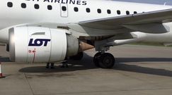 Niespodziewane lądowanie w Warszawie. Embraer 195 miał problem z podwoziem