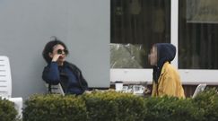 Pieńkowska delektuje się figą i papierosem na obiedzie z córką