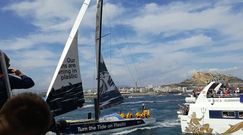 Efektowne wypłynięcie na pełne morze podczas startu Volvo Ocean Race w Alicante