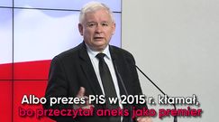 Raport z likwidacji WSI. Dwie wersje Jarosława Kaczyńskiego