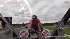 #dziejesiewsporcie: Szalona jazda kolarza. Pobił rekord Guinessa