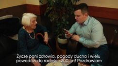 Poprosił o życzenia dla babci, 100-letniej warszawianki. Nasi czytelnicy nie zawiedli