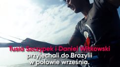 Polscy kitesurferzy w Brazylii