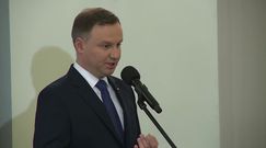 Wzruszony Andrzej Duda dziękuje Beacie Szydło. Przemówienie prezydenta