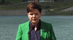 Beata Szydło i Jan Szyszko otworzyli zbiornik Świnna Poręba