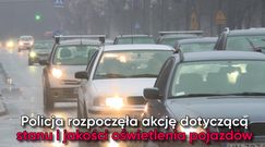 Nowy sprzęt policji w radiowozach. Sprawdź światła w swoim aucie