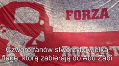 Robert Kubica może liczyć na wsparcie polskich kibiców. Wyjątkowa flaga debiutuje w Abu Zabi