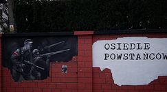 Kompromitujący mural w Łomiankach. Reporter WP pojechał naprawić błąd grafika