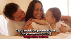 Najbardziej oryginalne imiona nadane dzieciom w 2017 roku