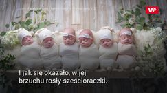Niezwykła sesja sześcioraczków Waldrop
