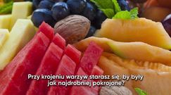 Najczęstsze błędy popełniane przy krojeniu owoców i warzyw