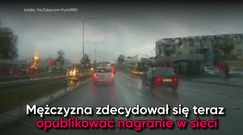 Jazda pod prąd na krajowej szóstce w Wejherowie. Cztery auta uszkodzone